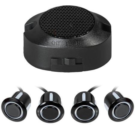 AIRLINE PARCTRONIC, 4 sensors, black, sound zummer-1