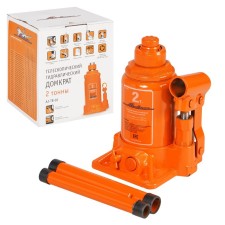 Telescopic jack Airline, 2 tons, lifting height 161-387 mm, in bag