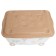 Box for toys "Air balloons", on wheels 58 × 39 × 33.5 cm, 45 l, dark beige