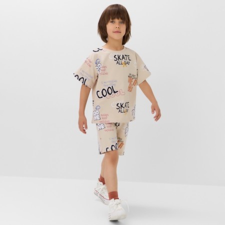 Kids (T-shirt, shorts) KAFTAN "Graffiti", p. 32 (110-116 cm)