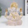 Souvenir Polystone "Ganesha - Indian Divine" transparent with gold 14x8x7 cm