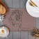 Ethel napkin Happiness inside us 29x40 cm, 35% HL ​​65% PE, 370 g/m2
