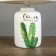 Lamp table ceramics "Cactus" White 1x40W E14 37x25x25 cm Risalux