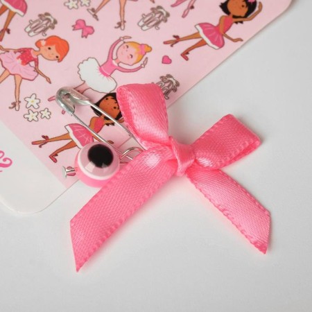 Bulak-convert “for my daughter”, 3 cm, pink color in silver-1