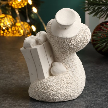 Figure for coloring "Snake with a gift" 6x4x4cm-2