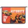 A4 labor folder, with a zipper, with a metallic effect, transformers