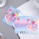 Postcard "Beloved Mom!" Congrev, embossing, whales, pink tone, 19.4x12.5 cm