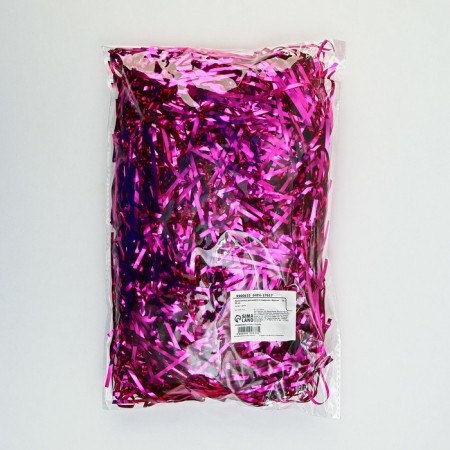 Filler for balls and gifts, packaging, Fuchsia, 15 x 26 cm