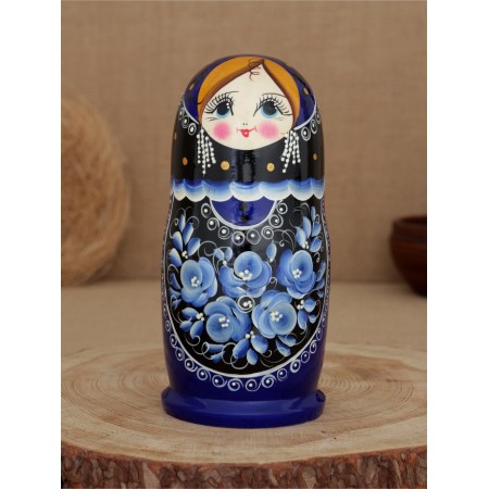 Nesting doll "black" 7 puppet-2