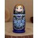Nesting doll "black" 7 puppet