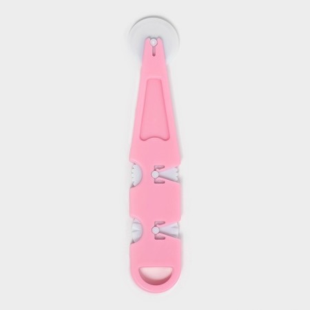 Ruler for cutting the dough the share "Assistant", 13 × 2.5 × 0.5 cm, 3 nozzles-2