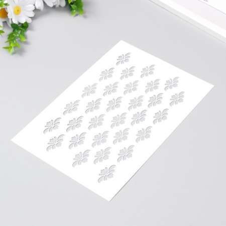 Plastic "pattern" 24x16 cm stencil-1