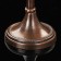 Aluminum candlestick "Roman" per 1 candle 9.5x9.5x24 cm