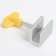 Loading and windows lock, yellow, 10 mm