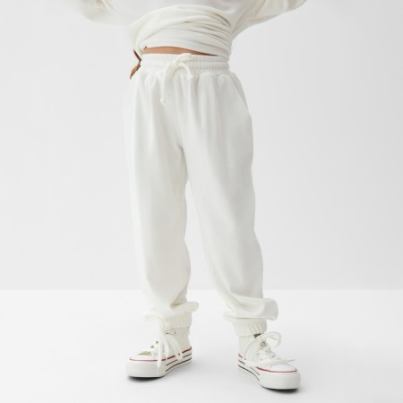 Kidshot costume (sweatshirt, trousers) KAFTAN PLUSHY R.34 (122-128), white-4