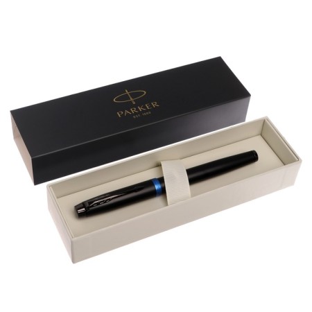 Fright pen Parker Im Professionals Marine Blue, 1.0mm, black and blue, Gift/UP 2172859