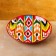 Lryagan Round Rishtan Ceramics 28cm, Atlas
