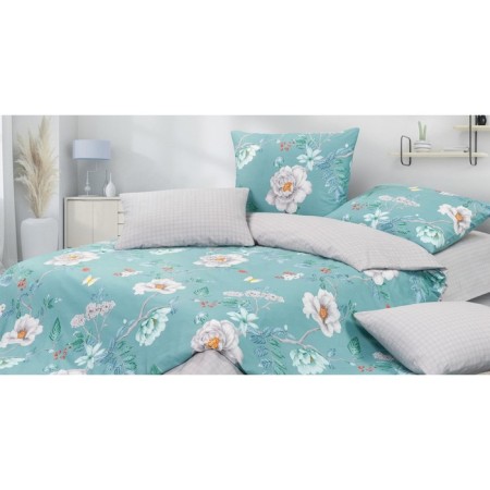 Bed linen 1.5 joint venture "Spring", size 150x215 cm, 145x215 cm, 70x70 cm - 2 pcs