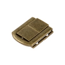 Castle Castle on a box ZM01, 3.2x2.5 cm, bronze color