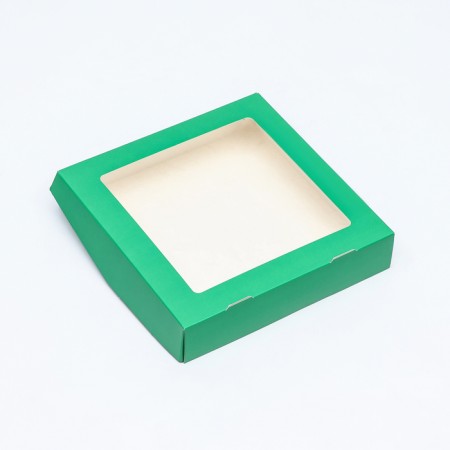 Temple container, green, 20 x 20 x 4 cm-2