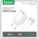 Network charger Hoco C109A, 1 USB, 18 W, QC, Micro USB cable - USB, 1 m, white