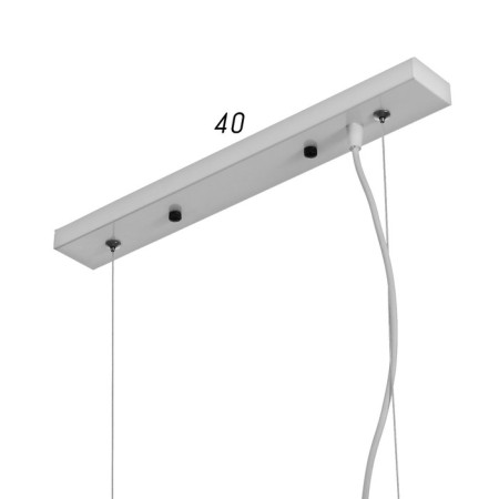 Lamp Bayerlux 69931/4 LED 96W White-gray 72x18x5.5-105 cm-5