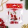 Set for creativity - create a Christmas tree decoration from the felt "Santa Claus with a bag of gifts"