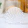 Napkin "shell", 13 × 2.5 × 10 cm, transparent