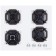 Hon surface Maunfeld EGHG.64.23CW/G, gas, 4 burners, white