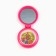The comb is massage, folding, with a mirror, 6 × 6 x 3 cm, color pink mix