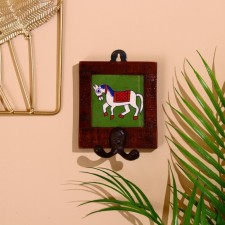 Horse hook 10.5*1.5*11.5cm, wood, mix