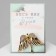 Angel brooch, white color in gold