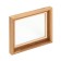 Window, 50 × 60cm, double glass of thermo needles