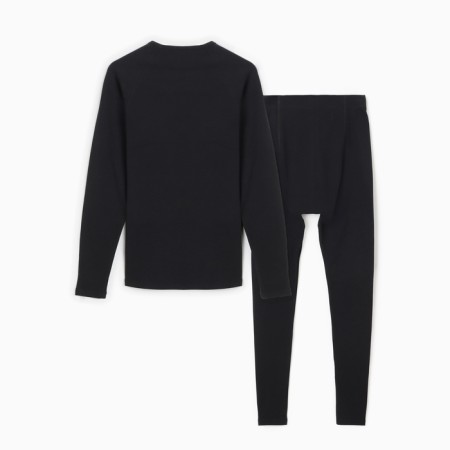 Male thermal underwear (jumper, trousers) minku color black, size 48-14