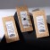 Ring set 5 pieces "perfect fingers" weaving, white color in silver