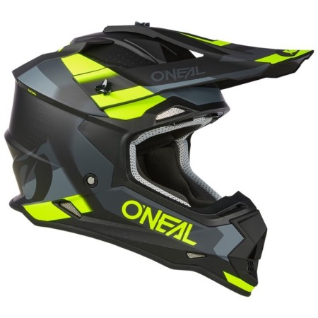 Short shy O’Neal 2series Spyde v.23, ABS, matte, gray/yellow, XL