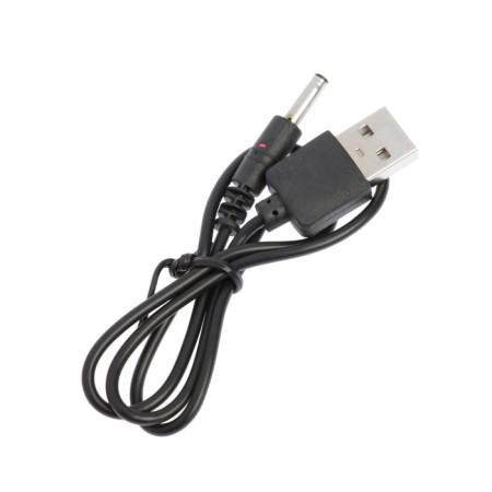 Universal cable Luazon, connector 3.5 - USB, 0.5 m, black-3