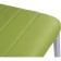 Stool on the Grass Carcass DC2-001 Metal/Ecokuzha, Chrome/Green 41x45x96 cm