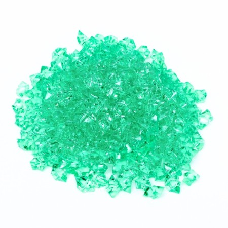 Artificial ice, 260 pcs, 25 x 18 mm, green-3
