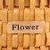 Wicker basket, rattan, 17x12.5/26 cm, 1 pc., Natural