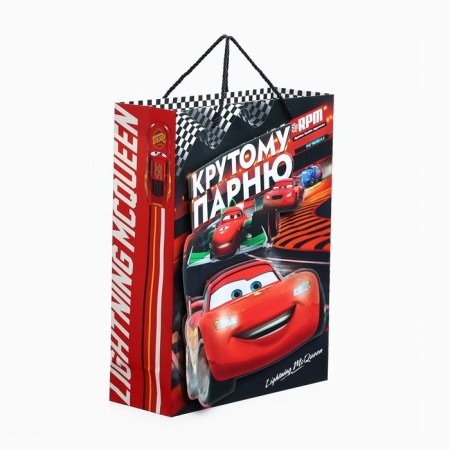 Gift package 3D "Cool guy" 40x31x11.5 cm, cars-1