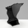 Standing for pendants, chains, earrings 10 × 4.3 × 12 cm, black color