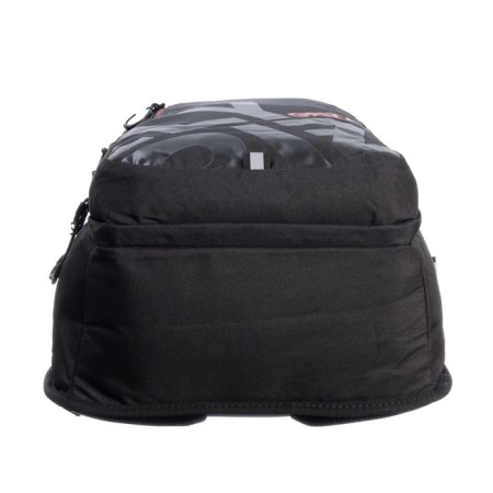 Youth backpack, 42 ​​x 31 x 22 cm, Grizzly 338, ergonomic back, laptop compartment, black/red RU-338-2_2-6