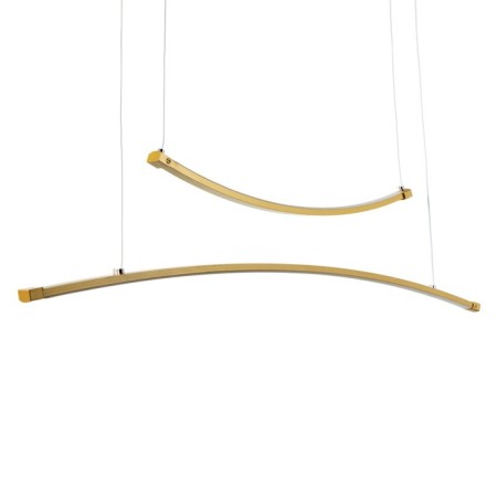 Lamp Bayerlux "Intens" LED 30W 3000k gold 90x25-125 cm-3