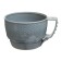 Thermos 1 l, with a glass flask, retains heat 12 hours, with a mug, gray