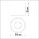 Bind lamp, 15W LED, 4000K, 1600LM, white color