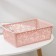 Floral storage basket, 30 × 19.5 × 9.5 cm, color mix