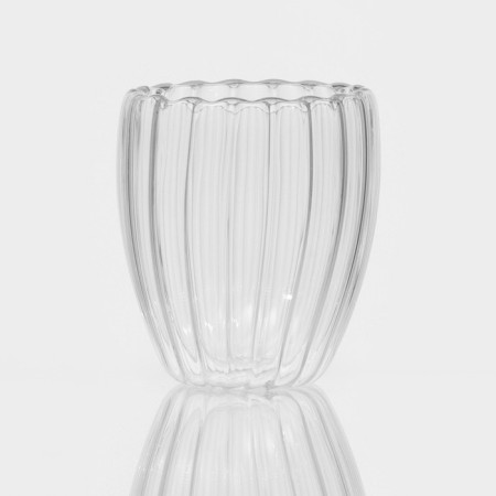 Glass glass with double walls "Riba", 350 ml-1