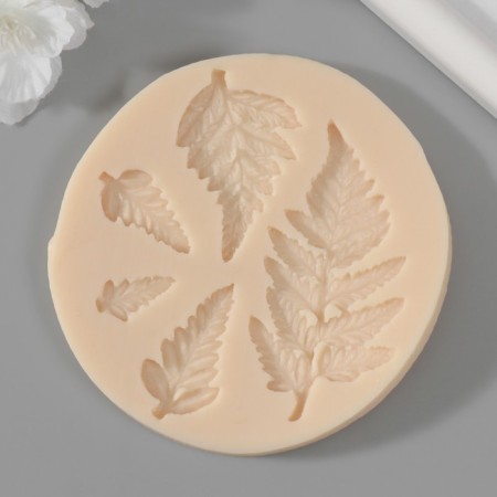 Silicone Mold "Grass Leaves" from 1x2 cm to 3.7x7 cm mix-1