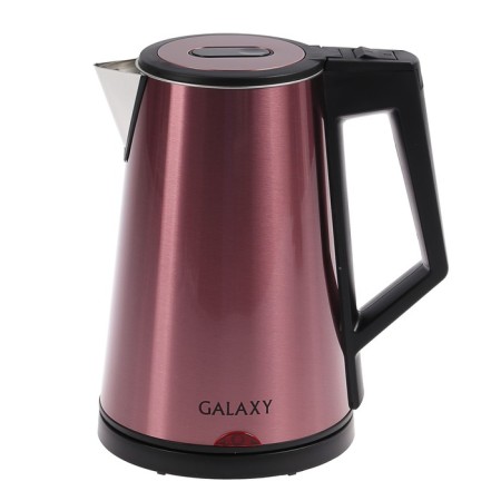 Electric kettle Galaxy Gl 0320, metal, 1.7 l, 2000 watts, color "pink gold"-6